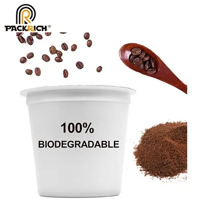 کور کے ساتھ کے کپ کافی پوڈز